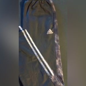 Offers- Adidas Pants (XL 18/20) w/ side Stripes & Camouflage. See measurements
